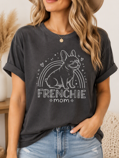 Frenchie Mom French Bulldog T-Shirt